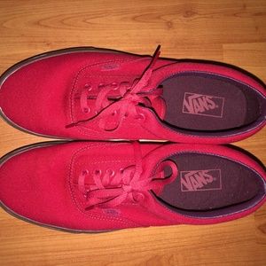 All Red Vans Era